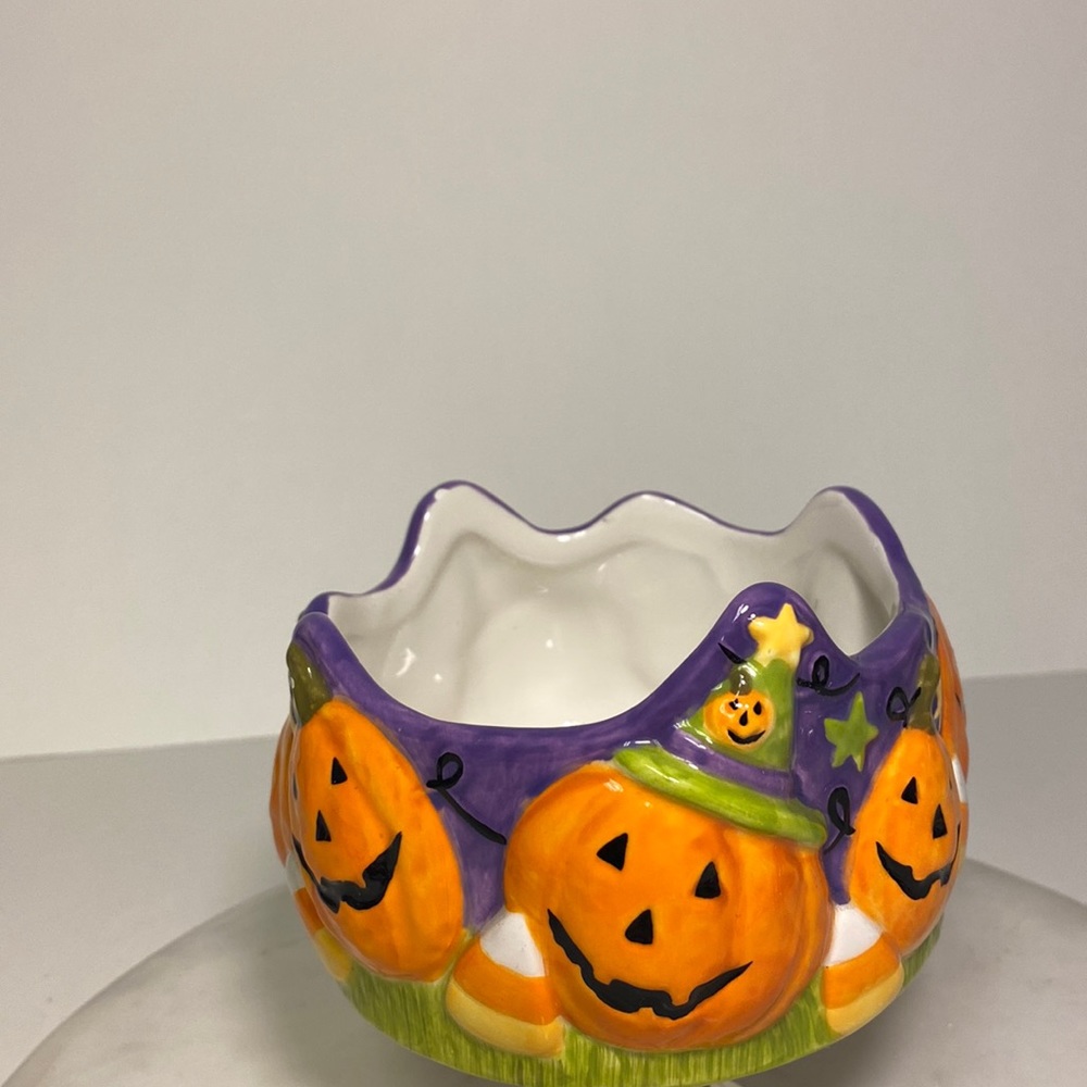 Vintage Halloween Candy Dish